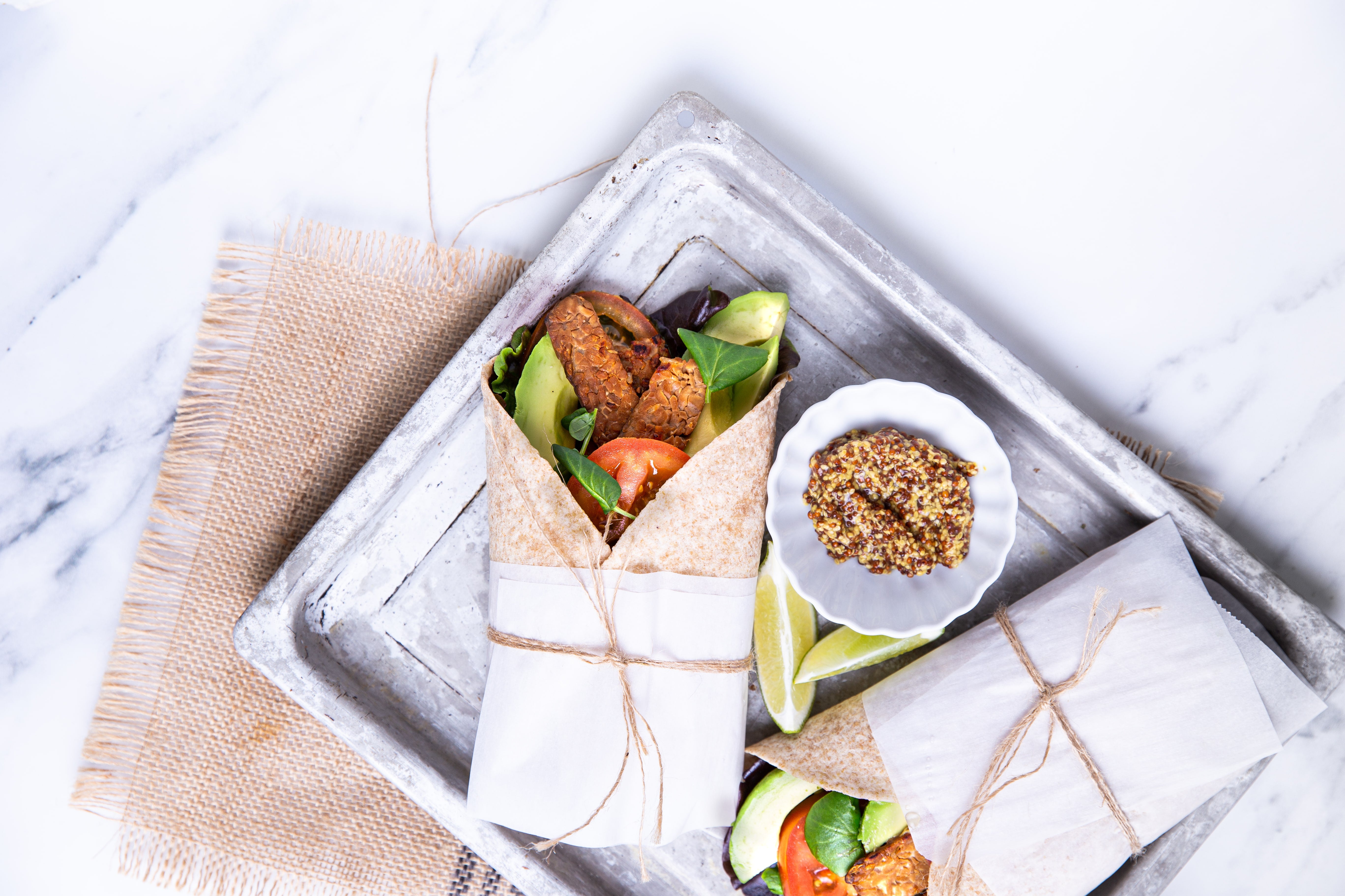 Vegan ‘BLT’ Wrap – Essential Sports Nutrition