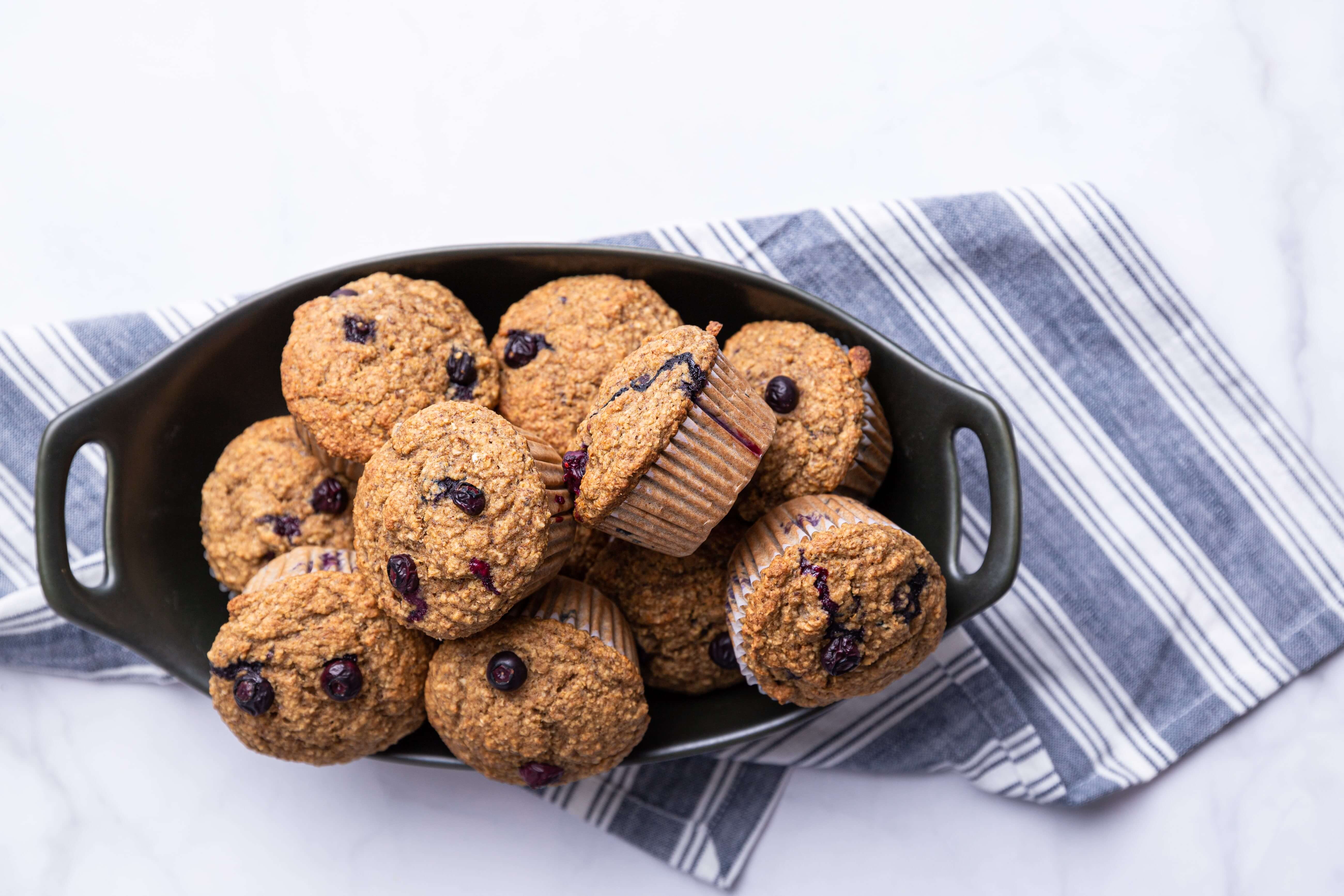 Blueberry Banana Bran Muffins – Essential Sports Nutrition