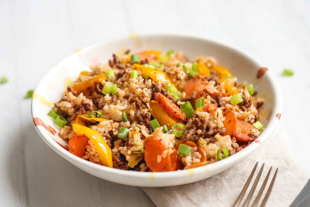 Cajun Beef & Vegetable Rice – Essential Sports Nutrition