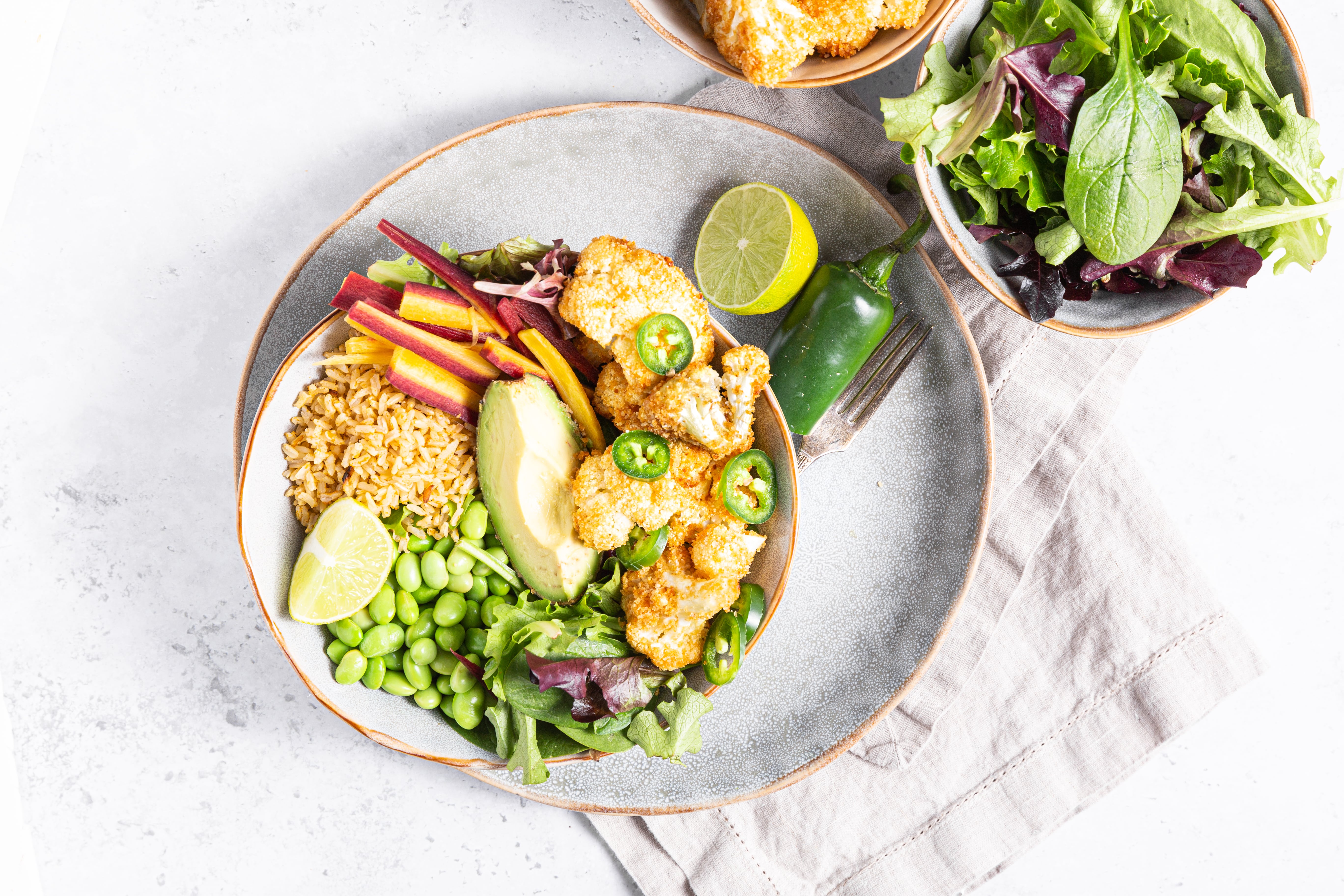 Crispy Cauliflower Power Bowl – Essential Sports Nutrition