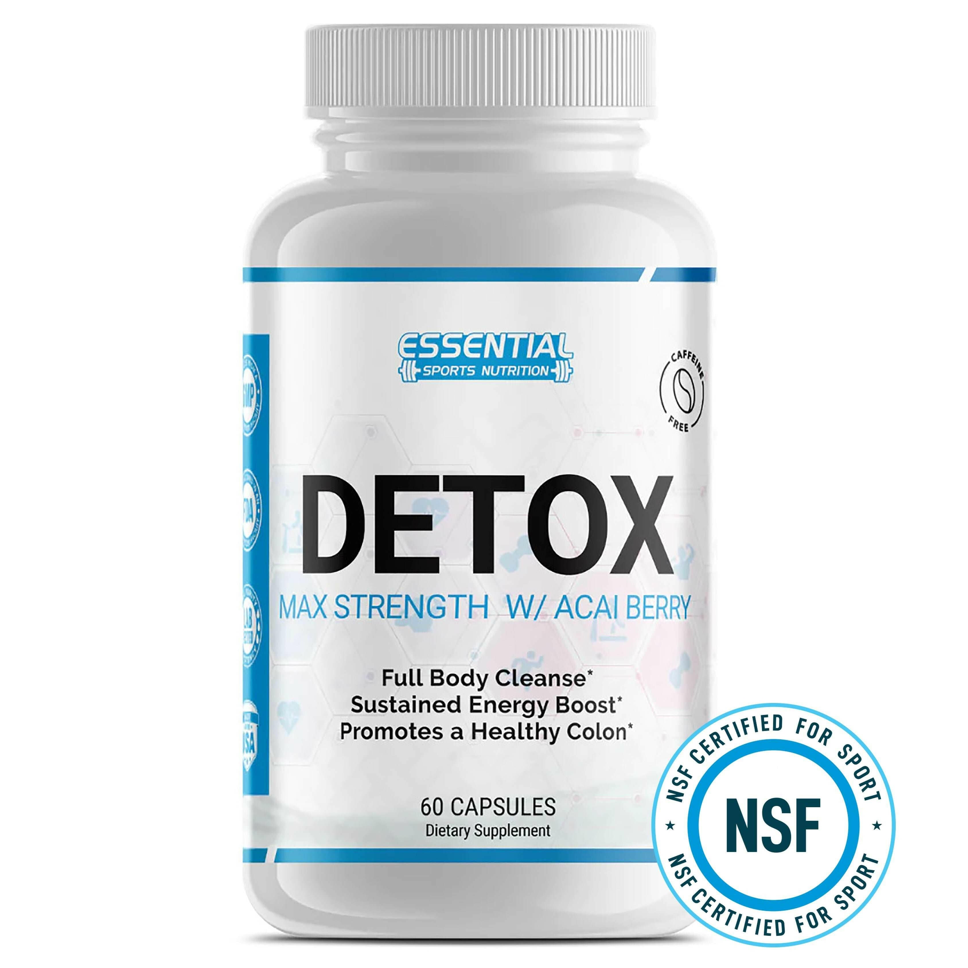 Detox with Acai Berry 1532mg Full Body Cleanse Advanced Formula