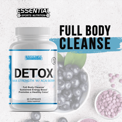Detox with Acai Berry - Remove Toxins, Boost Energy, Improve Mood - Essential Sports Nutrition