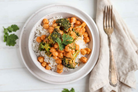 Chickpea & Broccoli Curry