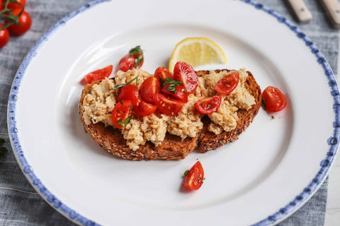 Chickpea Bruschetta