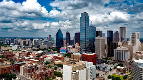 aerial photo of Dallas 