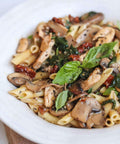 Creamy Chicken, Mushroom & Tomato Pasta | Recipe Download - Essential Sports Nutrition