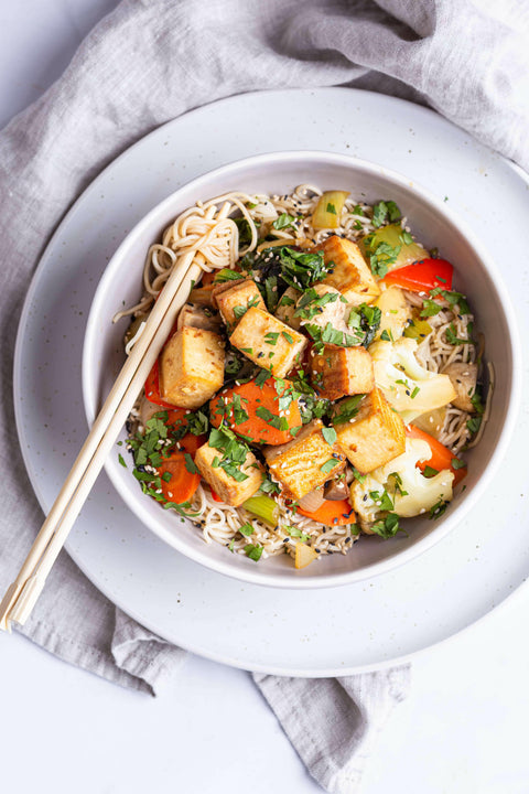 Crispy tofu Stir Fry Bowl | Recipe Download - Essential Sports Nutrition