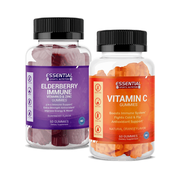Elderberry Immunity Gummies + Vitamin C Gummies