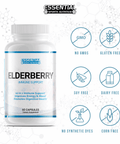 Elderberry Immune Capsules - Essential Sports Nutrition