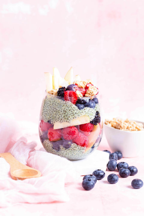 Energising Matcha Chia Pudding - Essential Sports Nutrition