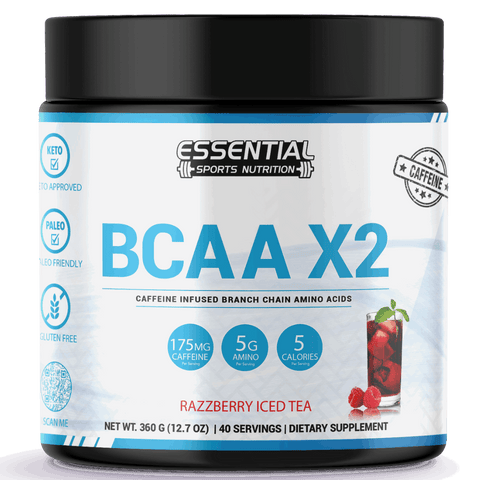 BCAA X2 | Razzberry Iced Tea - Essential Sports Nutrition