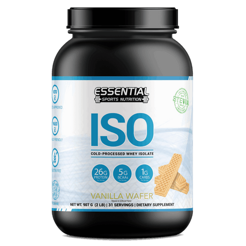 ISO | WHEY ISOLATE - Vanilla Wafer - Essential Sports Nutrition