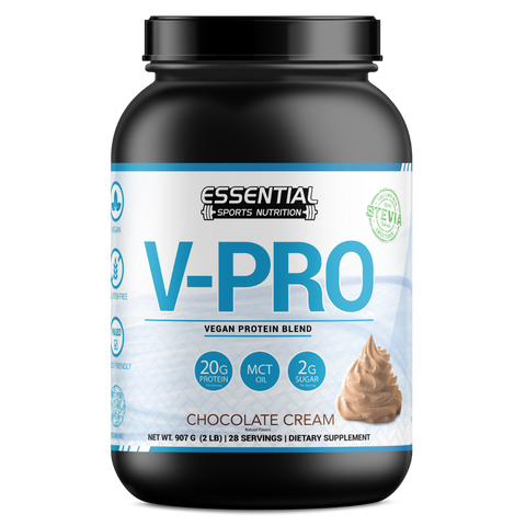 V-PRO Vegan Protein | Vanilla Cream - Essential Sports Nutrition