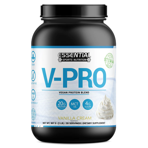 V-Pro Vanilla Cream & PRE Extreme Berry Blast Bundle - Essential Sports Nutrition