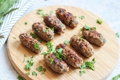 Herby Breakfast Sausages | Recipe Download - Essential Sports Nutrition