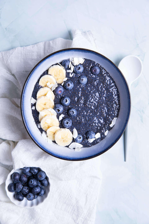 Overnight Cinnamon Blueberry Chia Pudding | Recipe Download - Essential Sports Nutrition