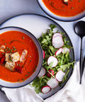 Roasted Red Pepper Tomato Lentil Soup - Essential Sports Nutrition