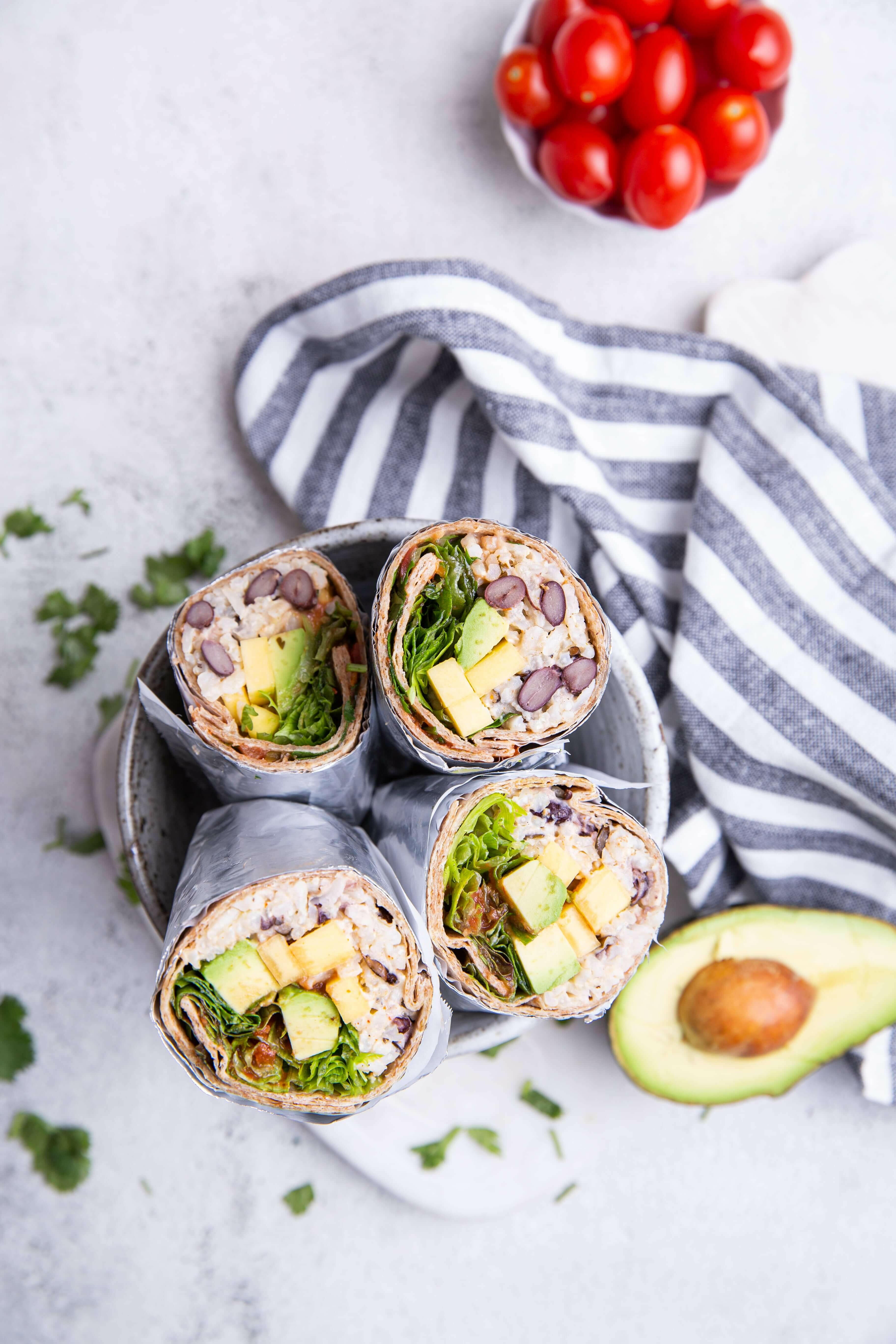 Vegan Burrito Wraps | Recipe Download – Essential Sports Nutrition
