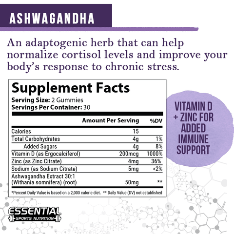 Sleep Well Gummies + Ashwagandha Gummies - Essential Sports Nutrition