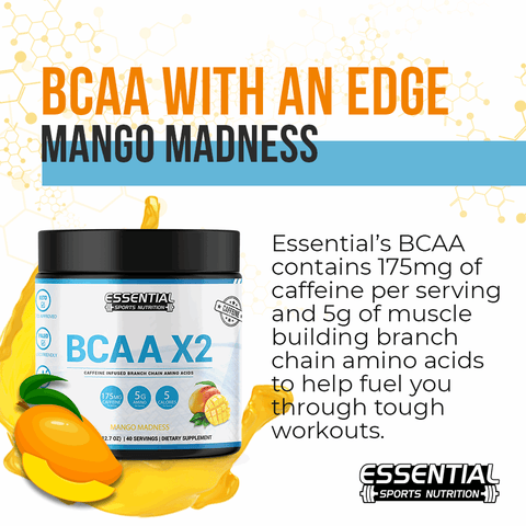 BCAA X2 | Mango Madness - Essential Sports Nutrition