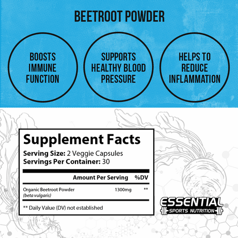 Organic Beetroot - Essential Sports Nutrition