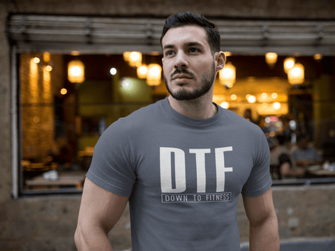 ESSENTIAL DTF - Down To Fitness Tee - Essential Sports Nutrition