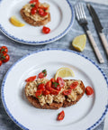 Chickpea Bruschetta | Recipe Download - Essential Sports Nutrition