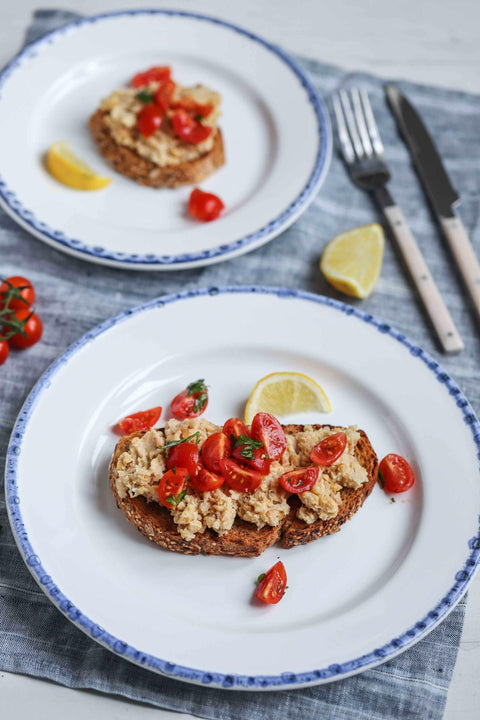 Chickpea Bruschetta | Recipe Download - Essential Sports Nutrition