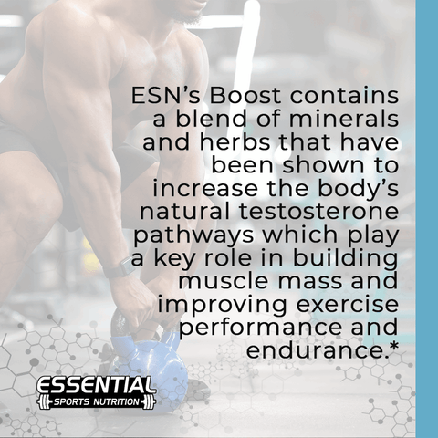 Boost | Natural Testosterone Support - Essential Sports Nutrition