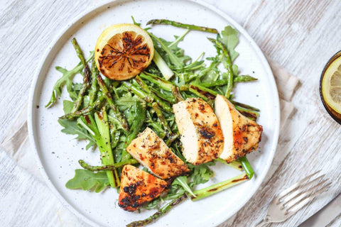 Grilled Lemon Chicken Salad | Recipe Download - Essential Sports Nutrition