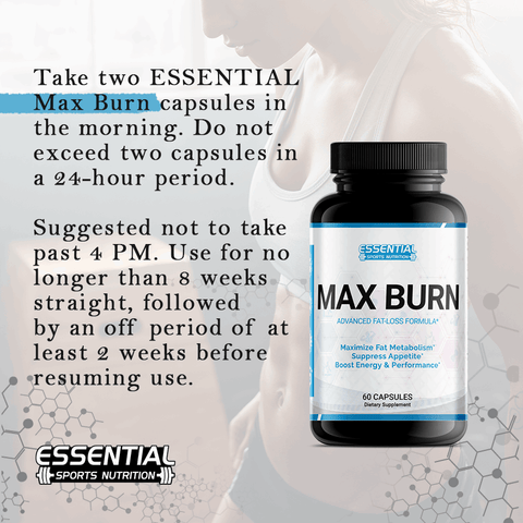 Max Burn + Detox with Acai Berry - Essential Sports Nutrition