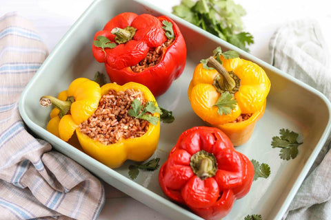 Mexican Stuffed Peppers | Recipe Download - Essential Sports Nutrition