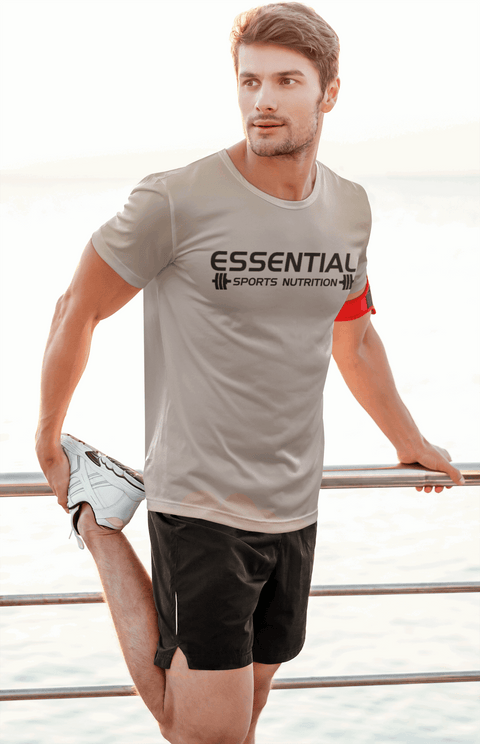 Essential Black Logo Tee - Essential Sports Nutrition