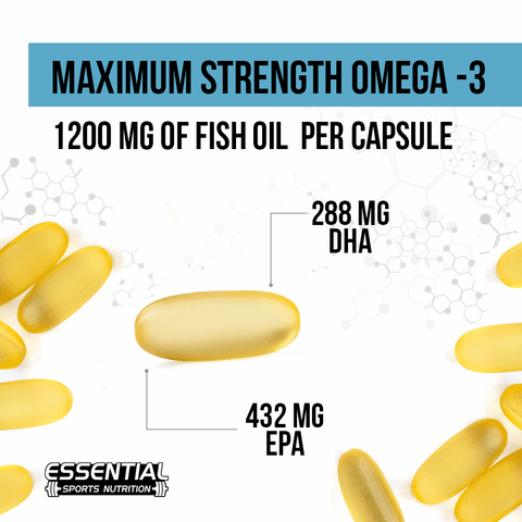 Omega 3 Fish Oil - Essential Sports Nutrition