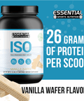 ISO | WHEY ISOLATE - Vanilla Wafer - Essential Sports Nutrition