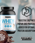 Whey Protein | Chocolate Ice Cream 2lb + PRE | Extreme Lemon Rush - Essential Sports Nutrition