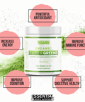 Organic Super Greens + Super Reds - Essential Sports Nutrition