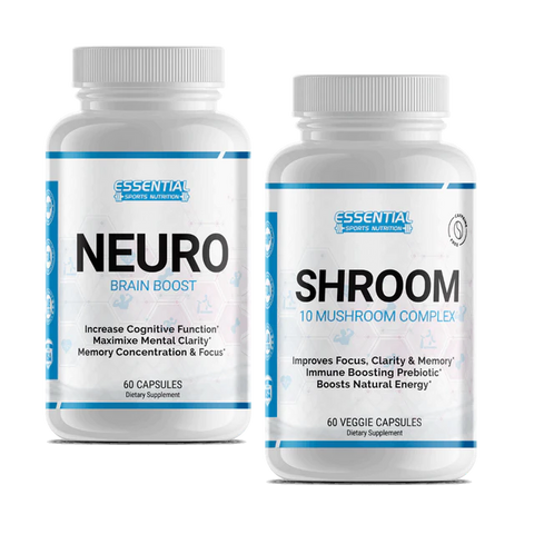 Neuro + Shroom Bundle - Essential Sports Nutrition