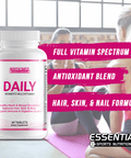 DAILY | Women's Multivitamin + Grass Fed Collagen - Essential Sports Nutrition