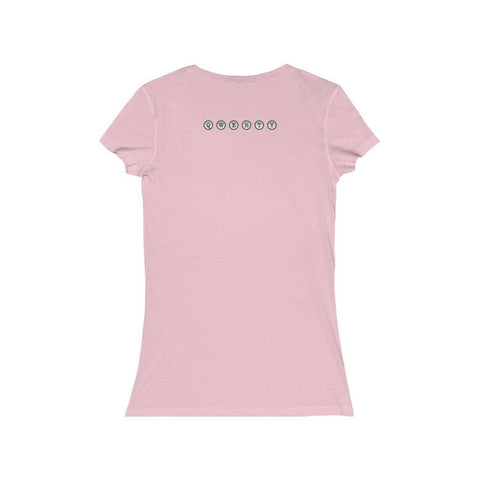 QWERTY - better every day - Women's V-Neck Tee - Essential Sports Nutrition