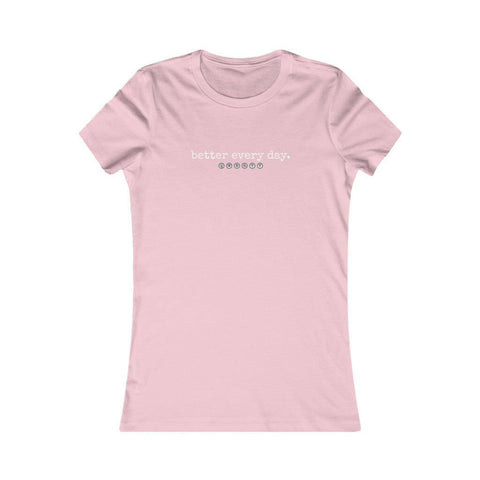 QWERTY - better every day - Women's Fitted Tee - Essential Sports Nutrition