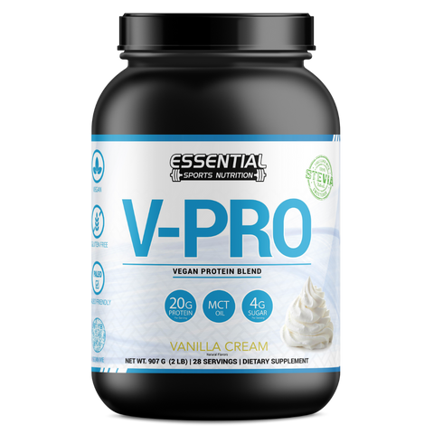 V-PRO Vegan Protein | Vanilla Cream - Essential Sports Nutrition