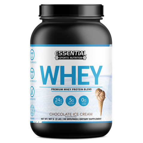 Whey Protein | Chocolate Ice Cream 2lb - Essential Sports Nutrition