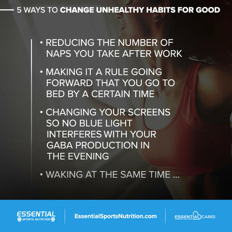 Unhealthy Habits - Essential Sports Nutrition