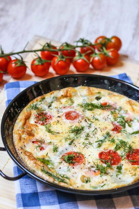 Smoked Salmon, Feta & Asparagus Omelet | Recipe Download - Essential Sports Nutrition