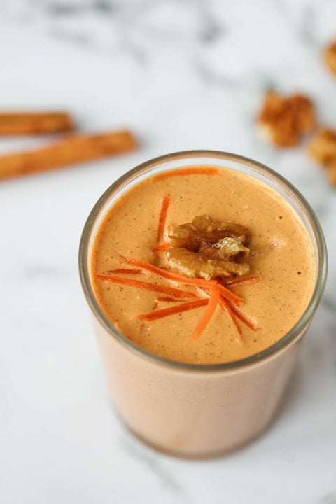 The Carrot Cake Smoothie | Recipe Download - Essential Sports Nutrition