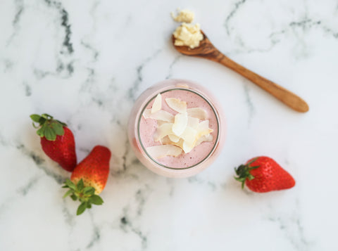 The Strawberry Post Workout Smoothie | Recipe Download - Essential Sports Nutrition