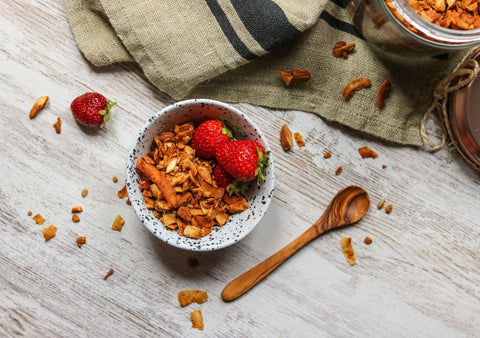 Tropical Gluten Free Granola | Recipe Download - Essential Sports Nutrition