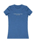 QWERTY - better every day - Women's Fitted Tee - Essential Sports Nutrition