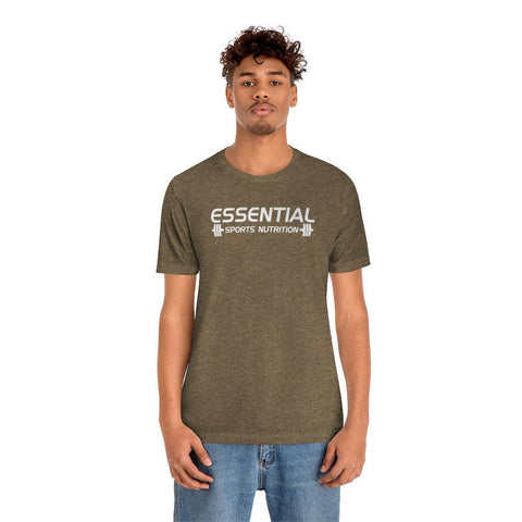 Essential White Logo Tee - Essential Sports Nutrition